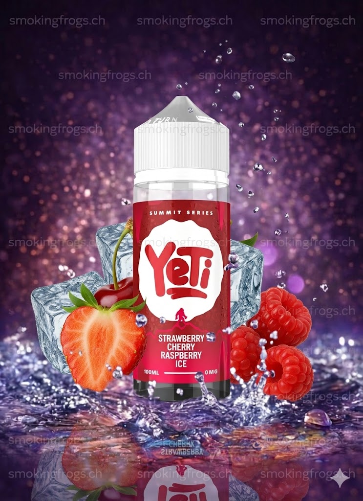 Yeti Summit - Strawberry Cherry Raspberry Ice 100 ml
