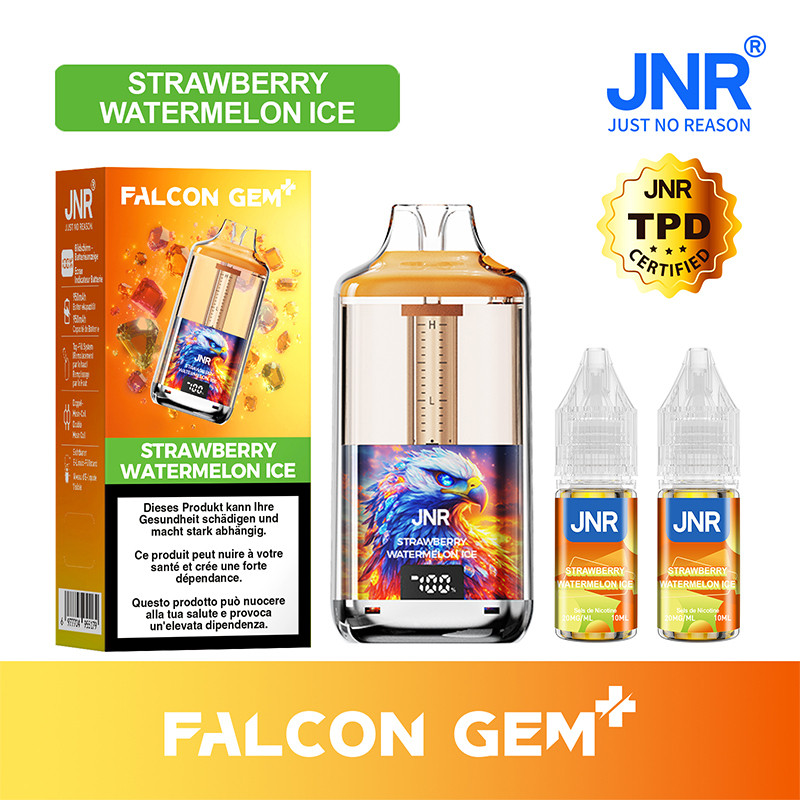 JNR - Kit Falcon GEM+ 30K - Strawberry Watermelon Ice