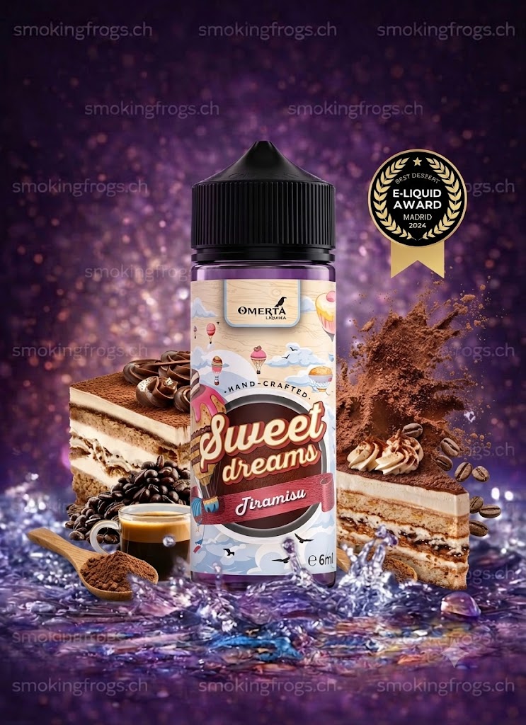 Omerta - Sweet Dreams Tiramisu Longfill 30ml