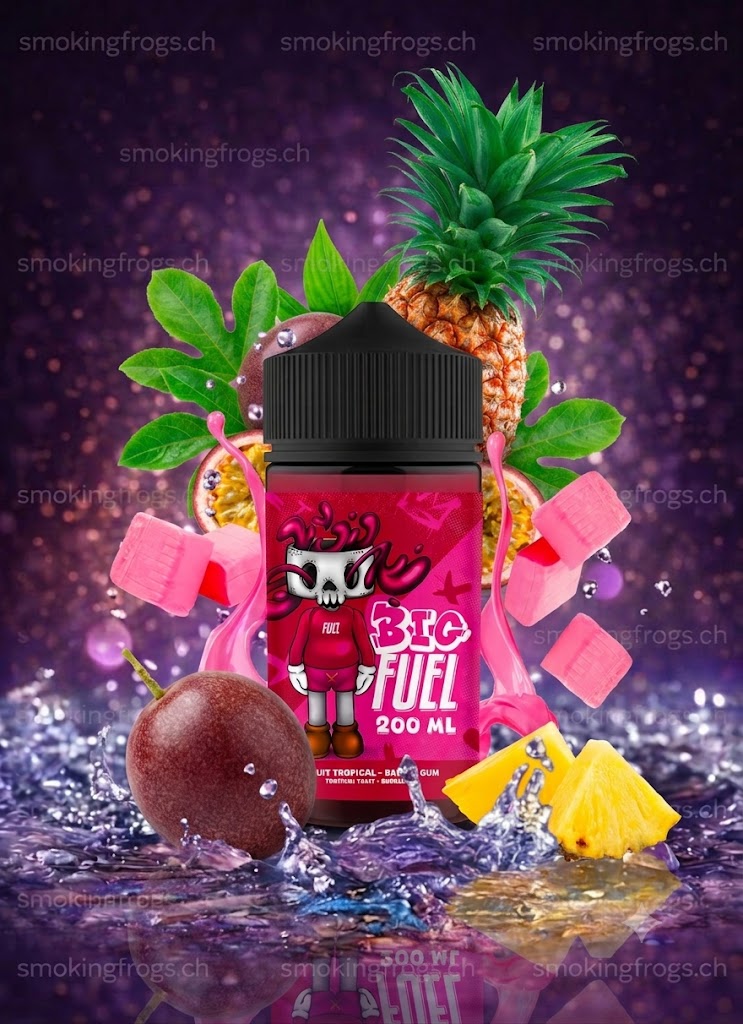 Big Fuel by Maison Fuel - Fruit Tropical Bubble Gum 200 ml